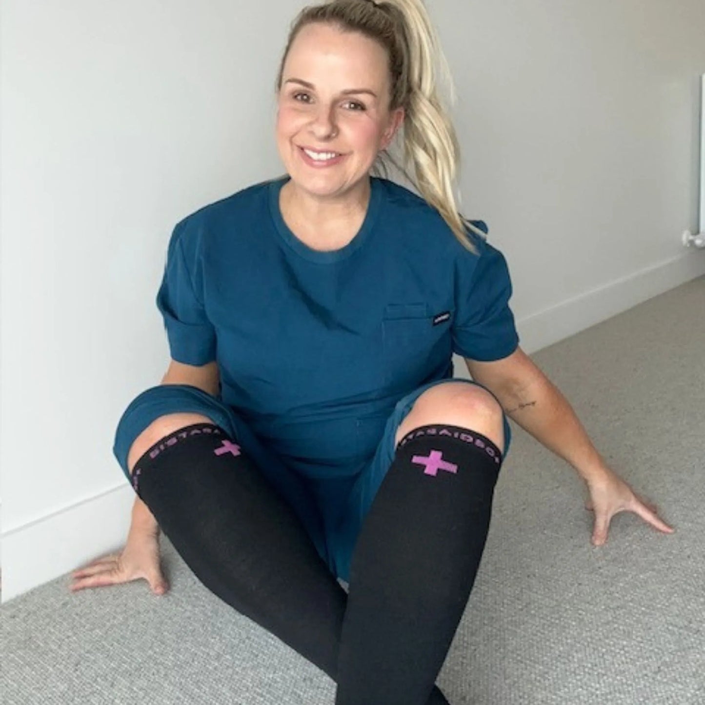 Night Shift Neon Lights Compression Socks 3-Set