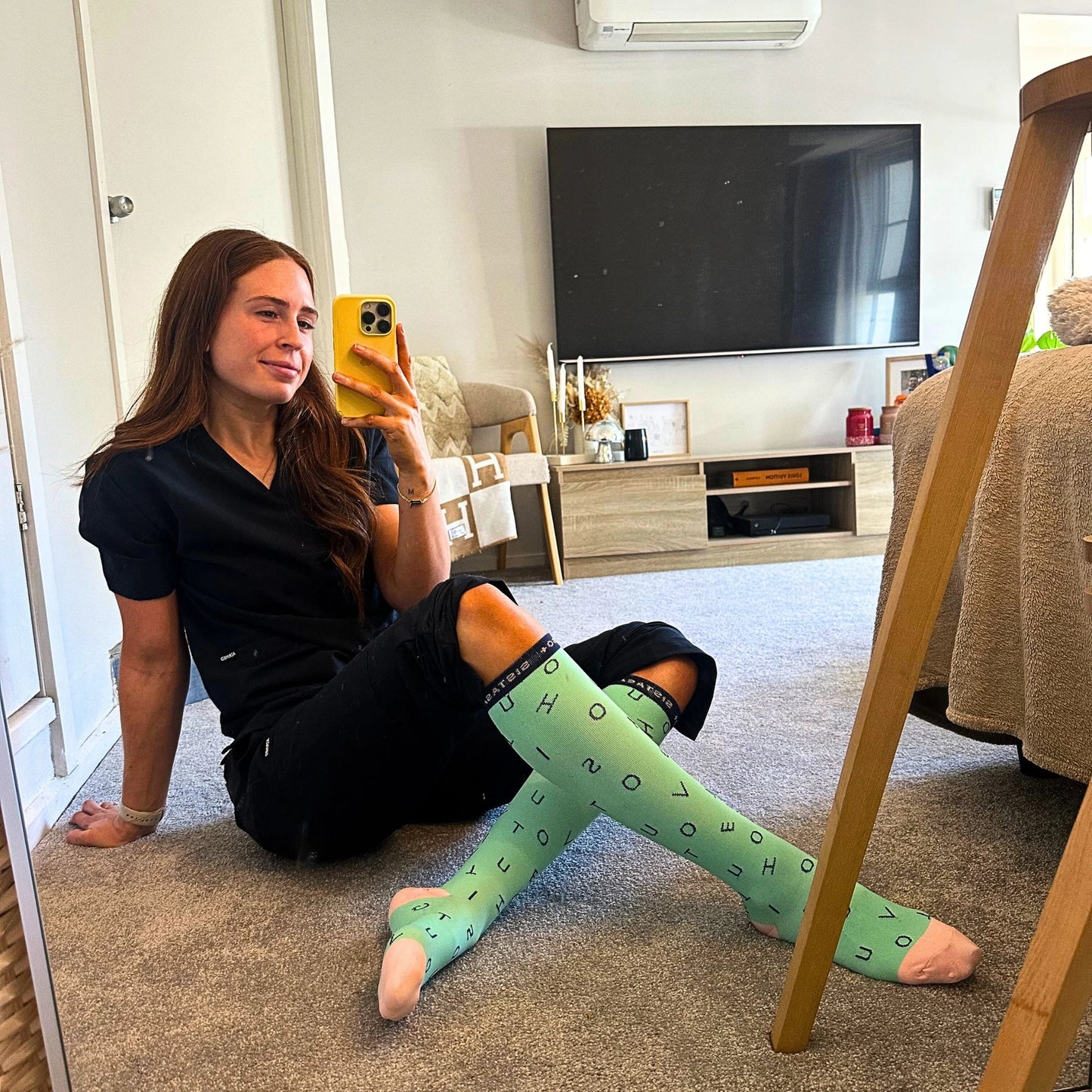 Overtime Prickly Pear Compression Socks 3-Set