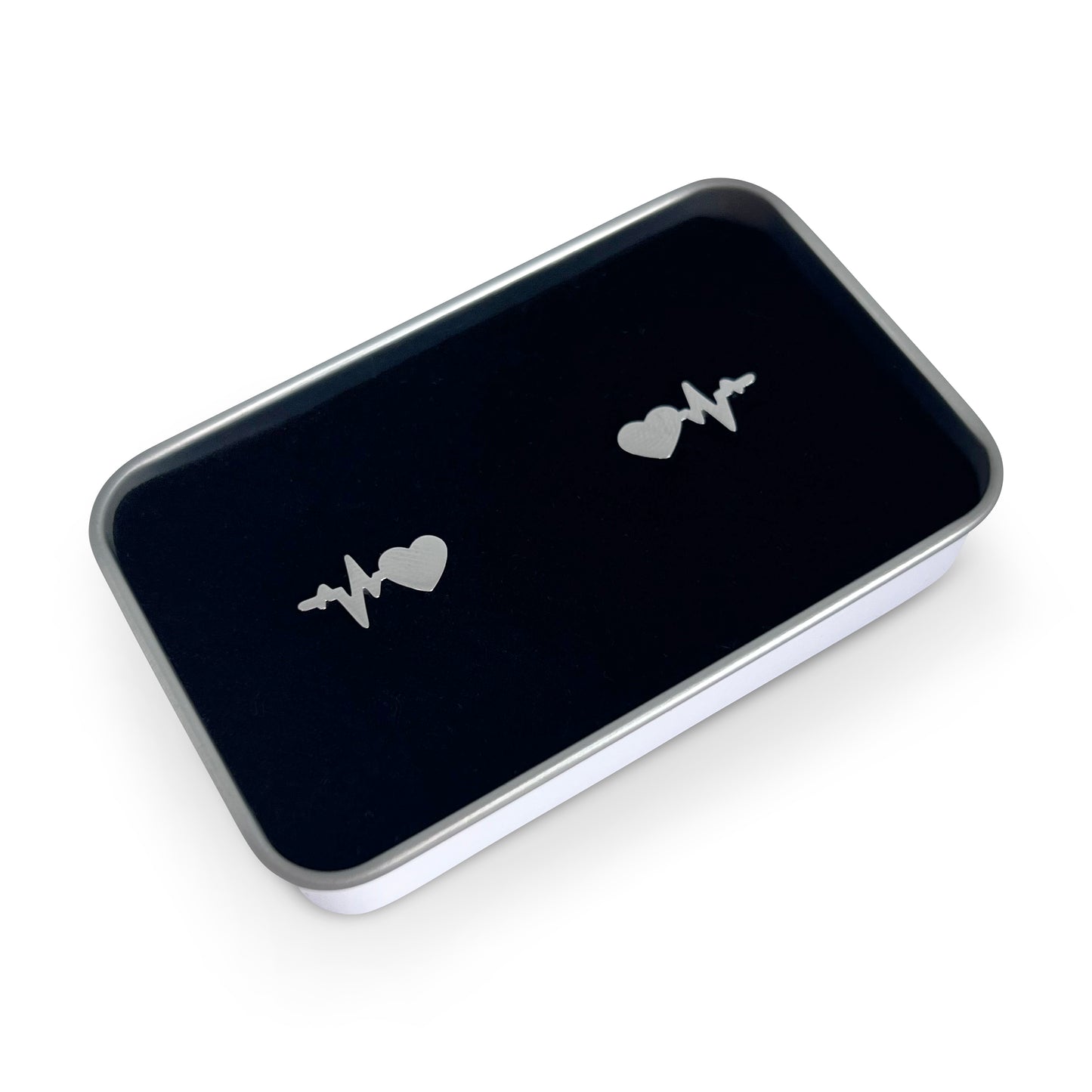 Buy Sistasaidso+ Heartbeat Stud Earrings Online - Sistasaidso+