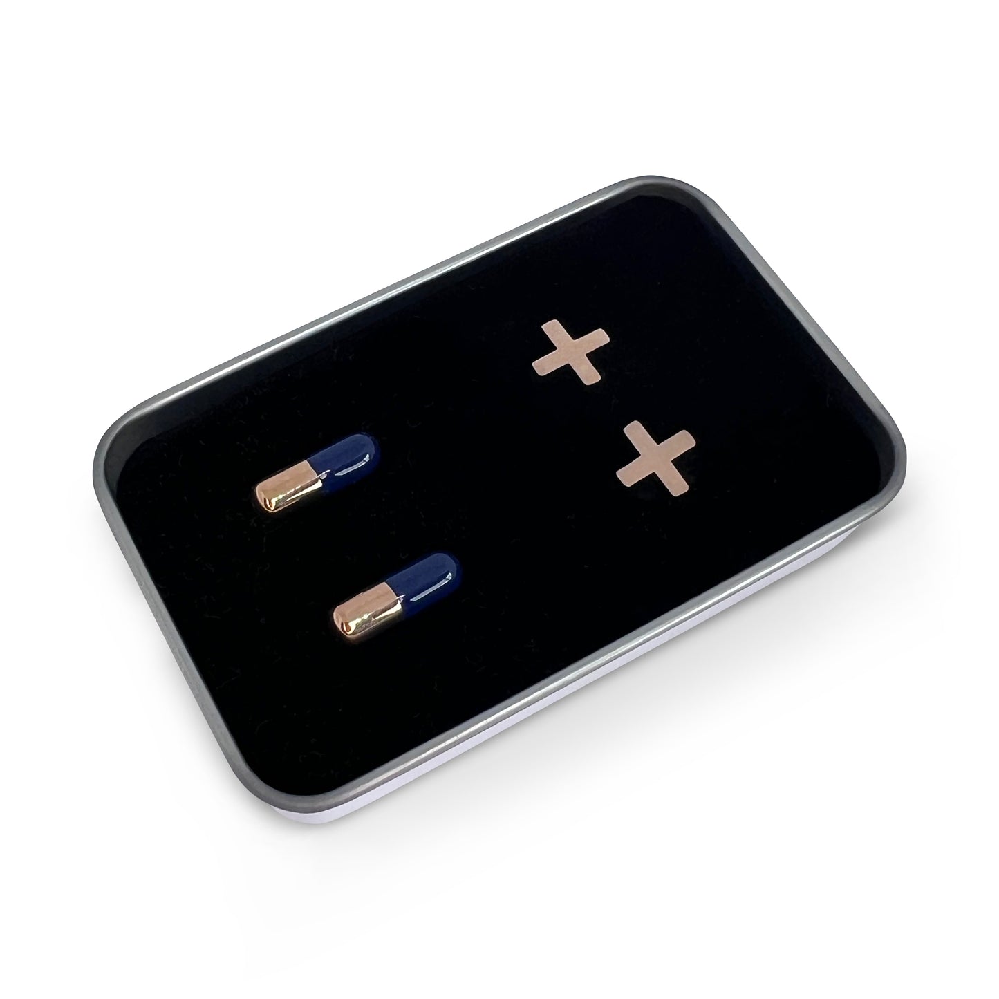 Pills and Crosses Mix & Match Stud Earring Set - Sistasaidso+
