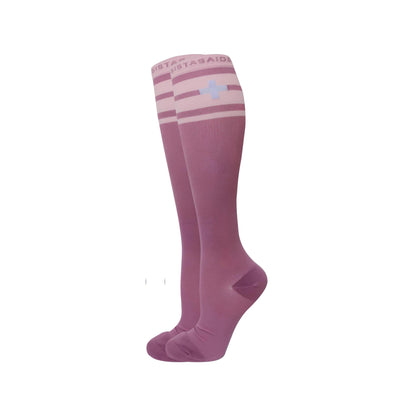 Overtime Lavender High Top Compression Socks