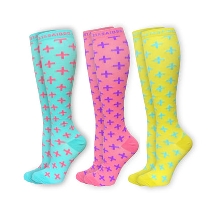 On-Shift Gelati Compression Socks 3-Set
