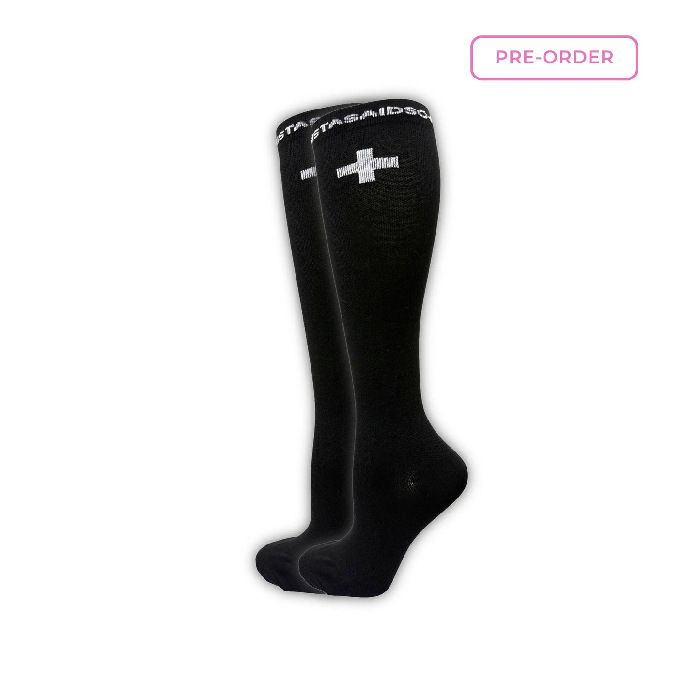 Corporate Black Compression Socks