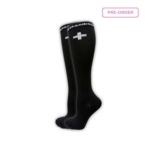 Corporate Black Compression Socks