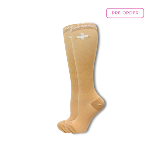Corporate Nude Compression Socks