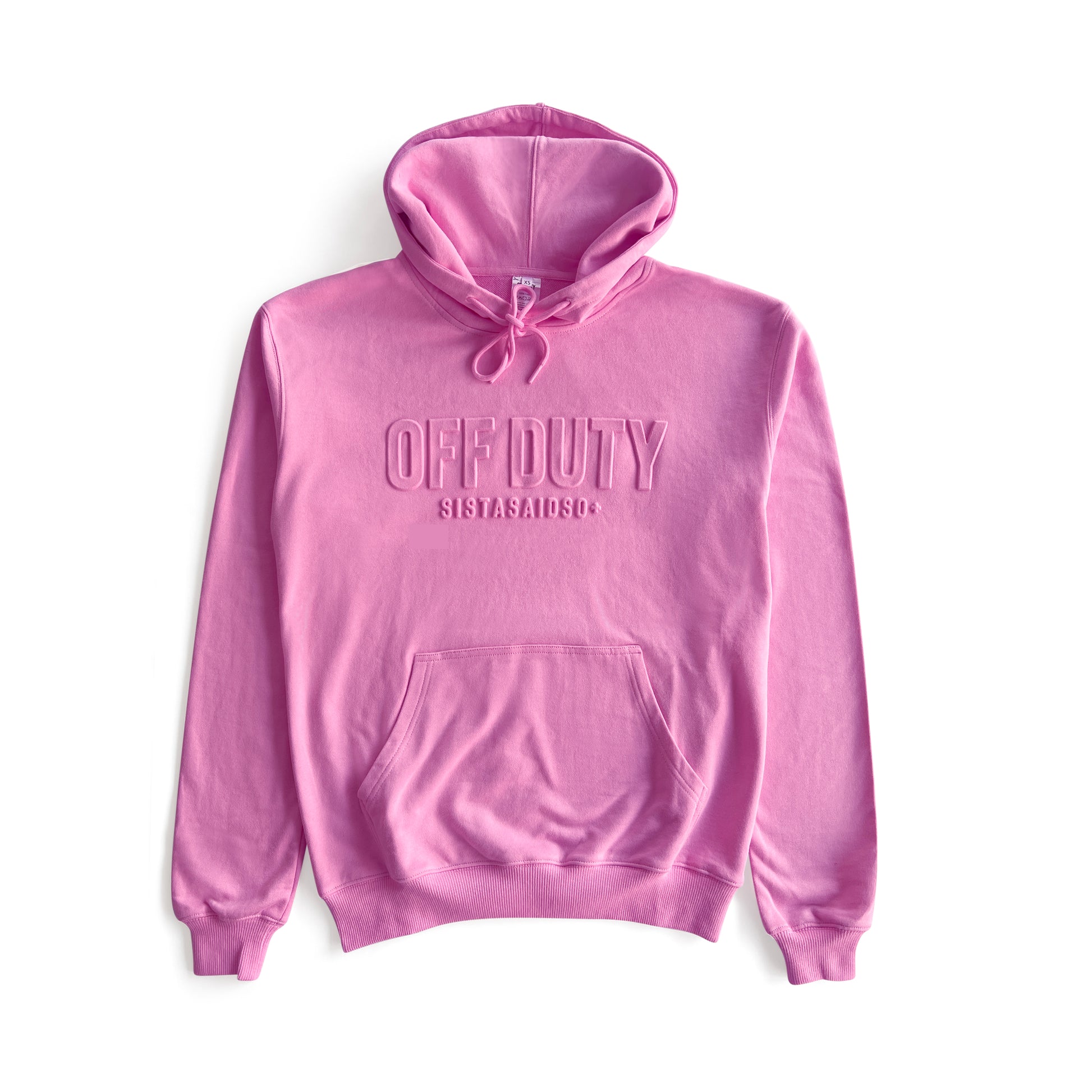 OFF DUTY™️ Unisex Cupcake nurse Hoodie and nurses accessory from Sistasaidso flat lay