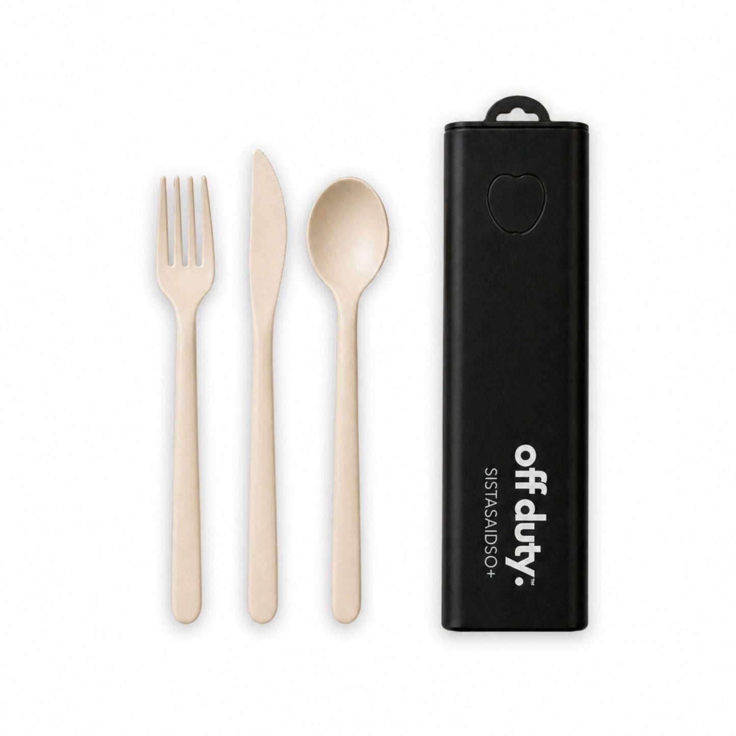 OFF DUTY™ Cookie & Cream Dream Reusable Cutlery Set