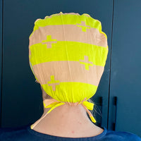 Thumbnail for Buy Sistasaidso+ 3-Set 'In-Charge: Aqua Blue/Sand/Mandarin' Scrub Caps Online - Sistasaidso+