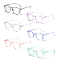 Thumbnail for Round Protective Eyewear 2.0: Clear - Sistasaidso+
